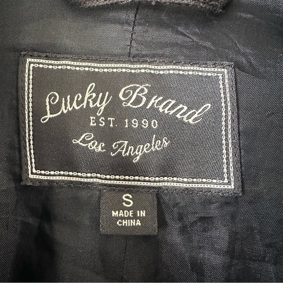 LUCKY Brand-Wool Blend Double Pocket/Double Breasted Short Medium Weight Jacket - Picture 10 of 10